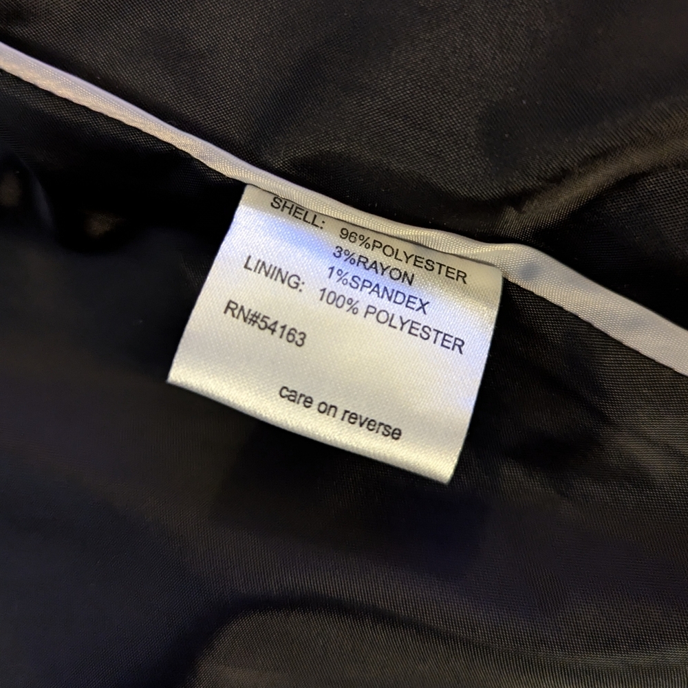Calvin Klein Royal Blue Hooded Duffle Coat Size S NWOT - Picture 15 of 16
